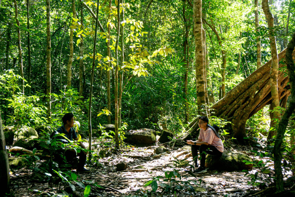 Nature talk at Nam Cat Tien park 