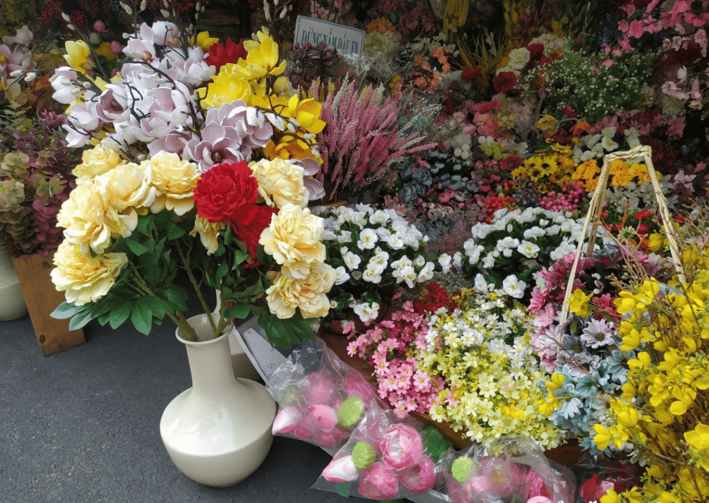 Ho Thi Ky flower market Ho Chi Minh city