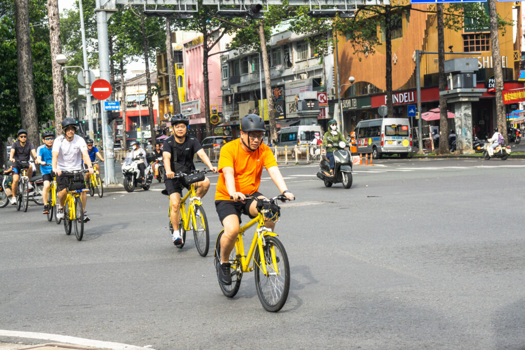 top places to ride bicycle in ho chi minh city