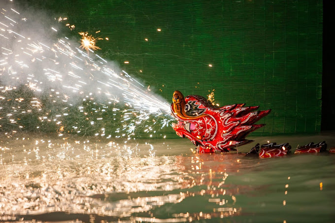 rong vang water puppet show ho chi minh city