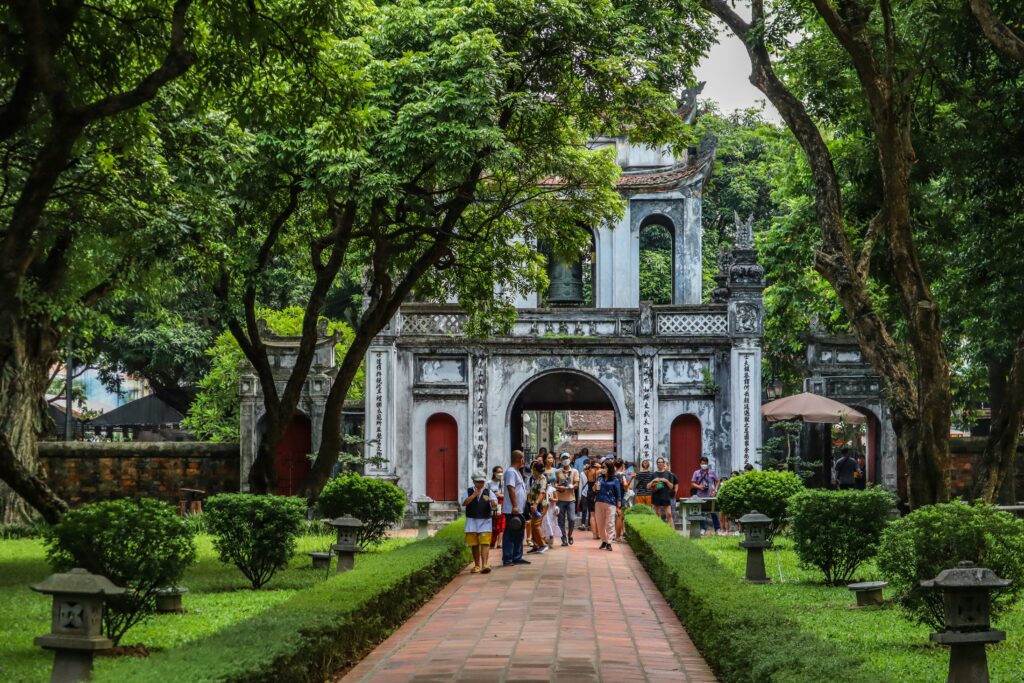 Temple of Literature's hanoi