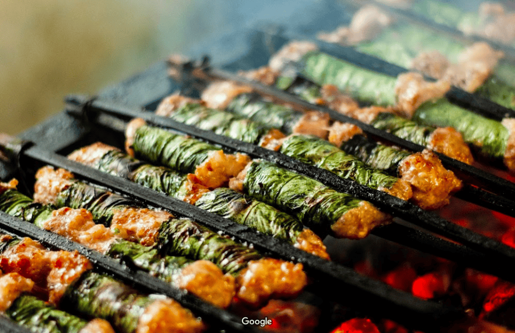 Street Food at Nguyen Canh Chan Street in Ho Chi Minh City