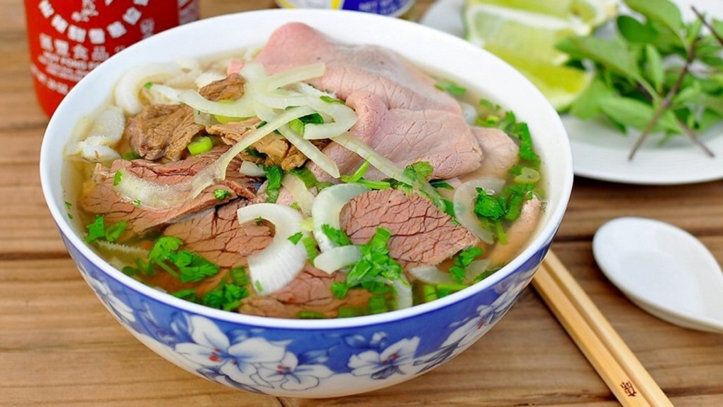 Street Food at Nguyen Canh Chan Street in Ho Chi Minh City