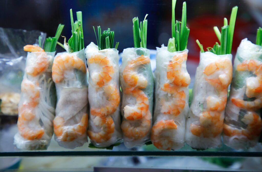 Vietnamese spring rolls