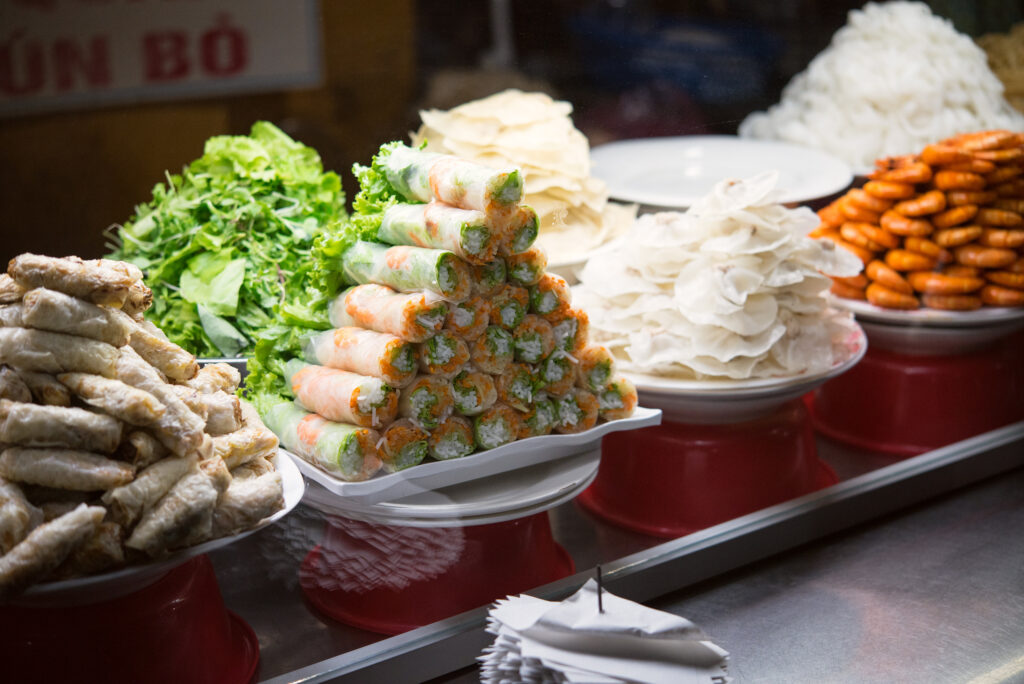 Vietnamese spring rolls