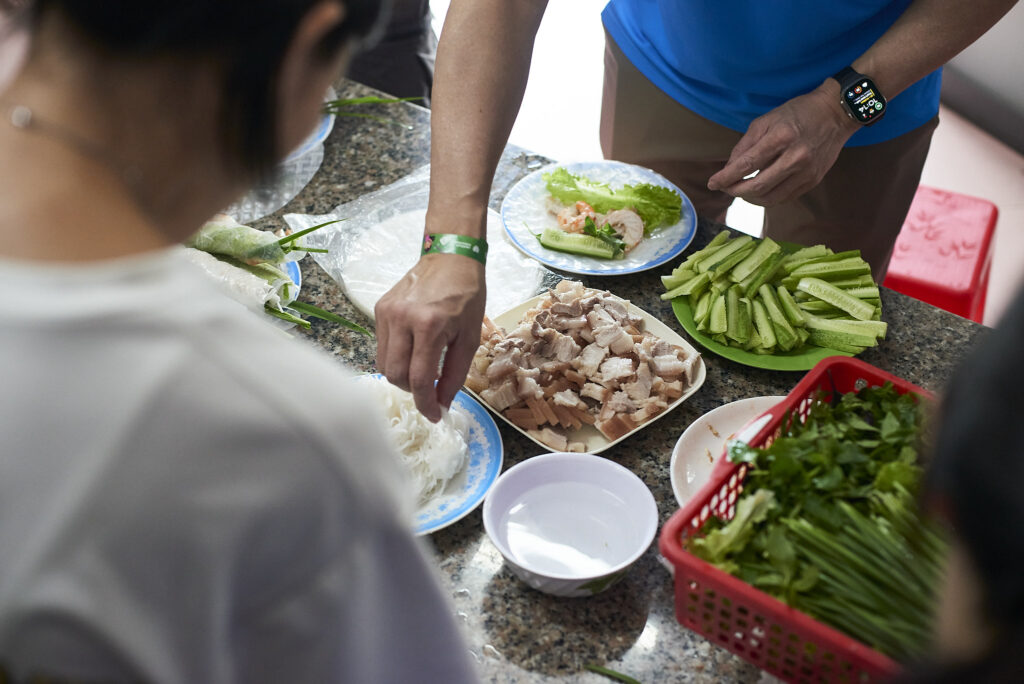 Vietnamese spring rolls