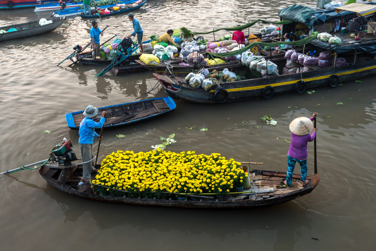 Cai Rang Floating Market