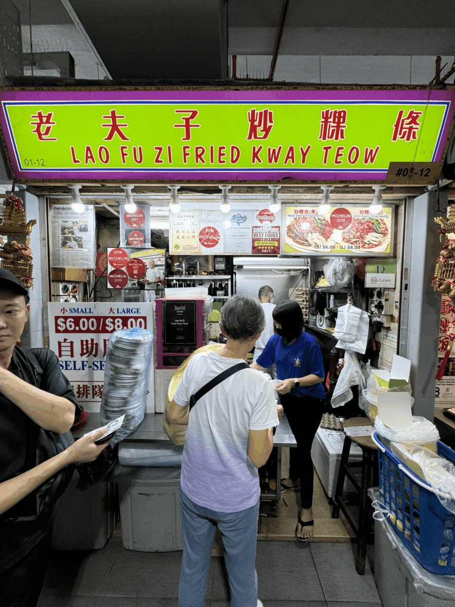 hawker centre food