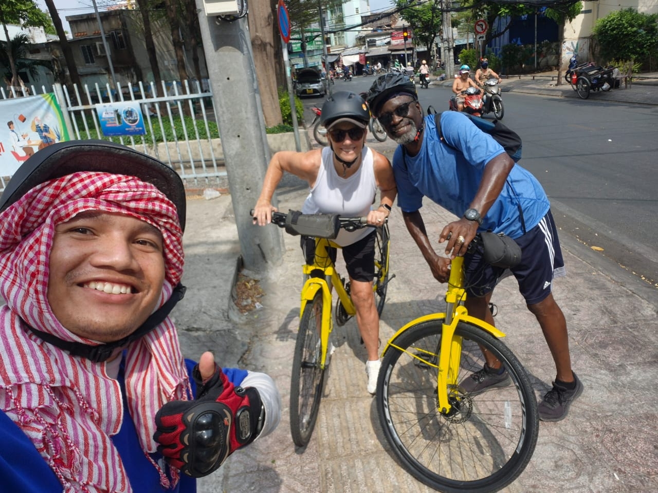 the challenge to cycling in Ho Chi Minh City