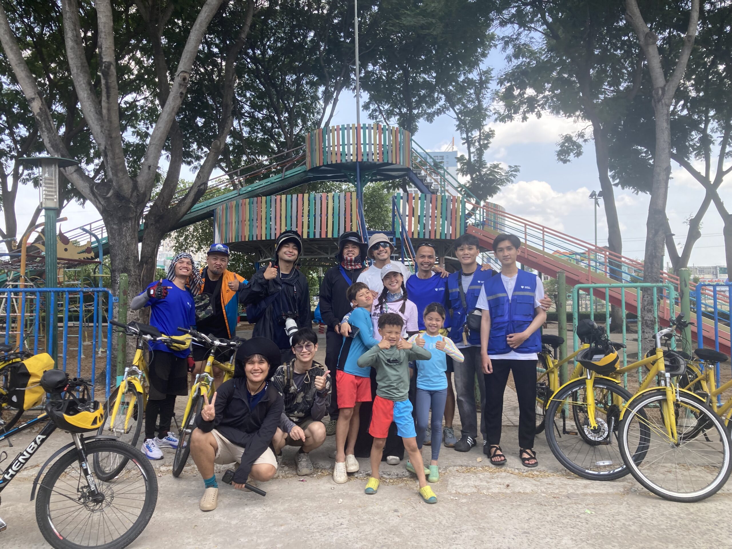 cycling in Ho Chi Minh City
