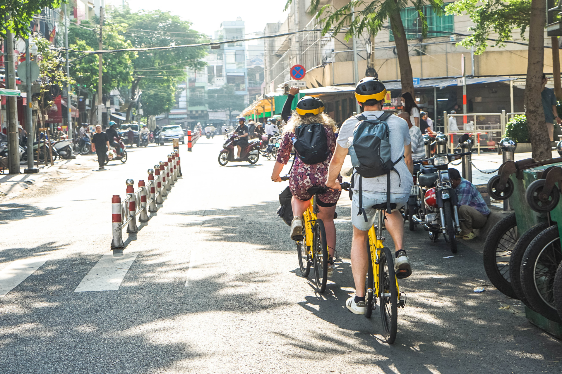 cycling in Ho Chi Minh City