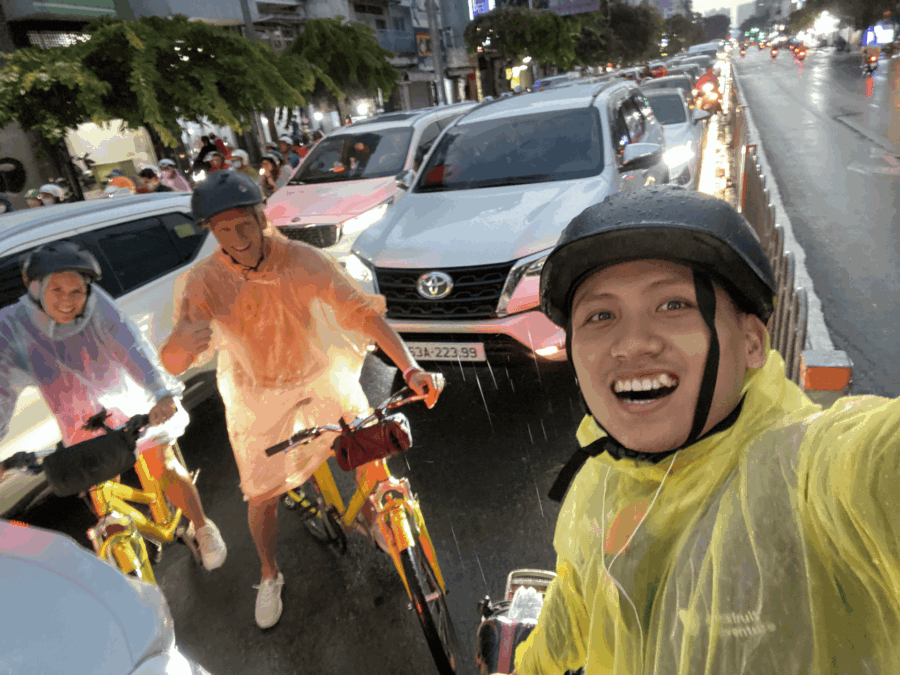 Cycling Through the Rainy Season in Ho Chi Minh City