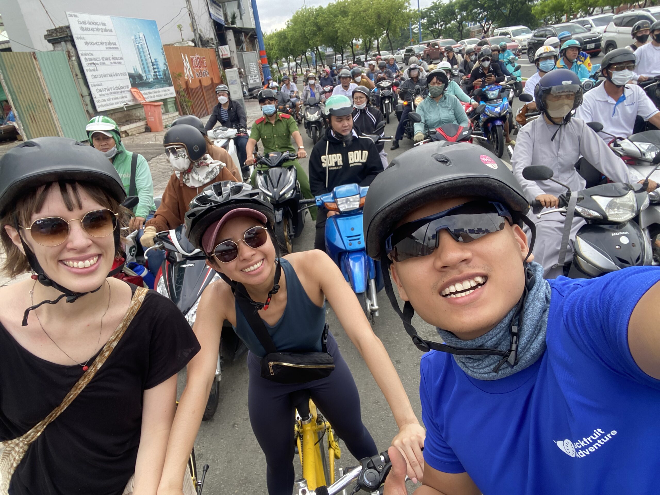 cycling in Ho Chi Minh City