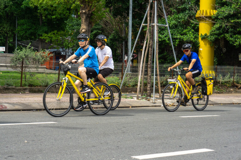 cycling in Ho Chi Minh City