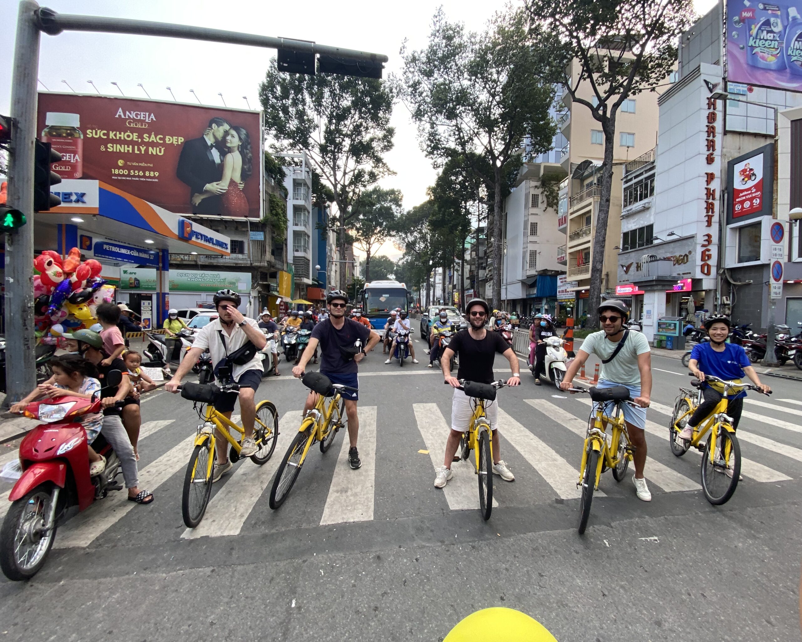 cycling in Ho Chi Minh City