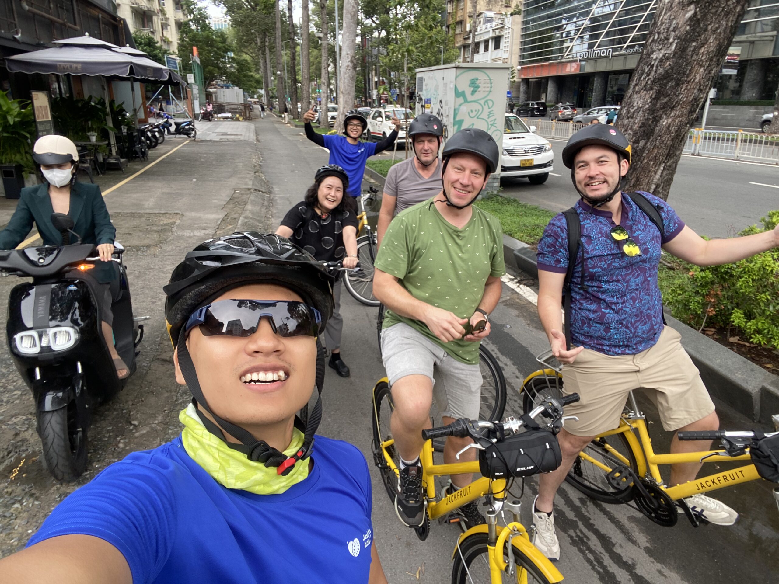 cycling in Ho Chi Minh City