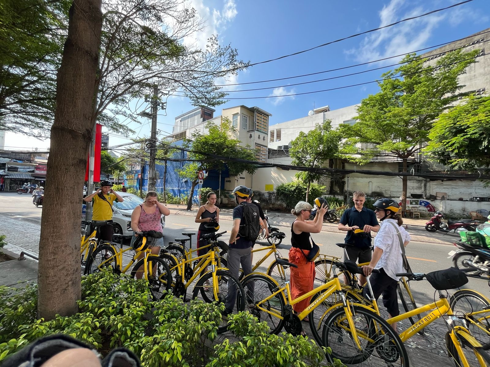 cycling in Ho Chi Minh City